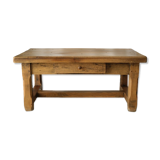 Solid oak table country 50s