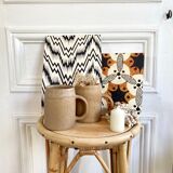 Duo of sandstone mugs