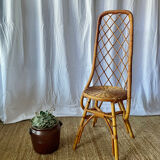 Vintage rattan chair 1960