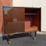 Vintage display cabinet with lighting