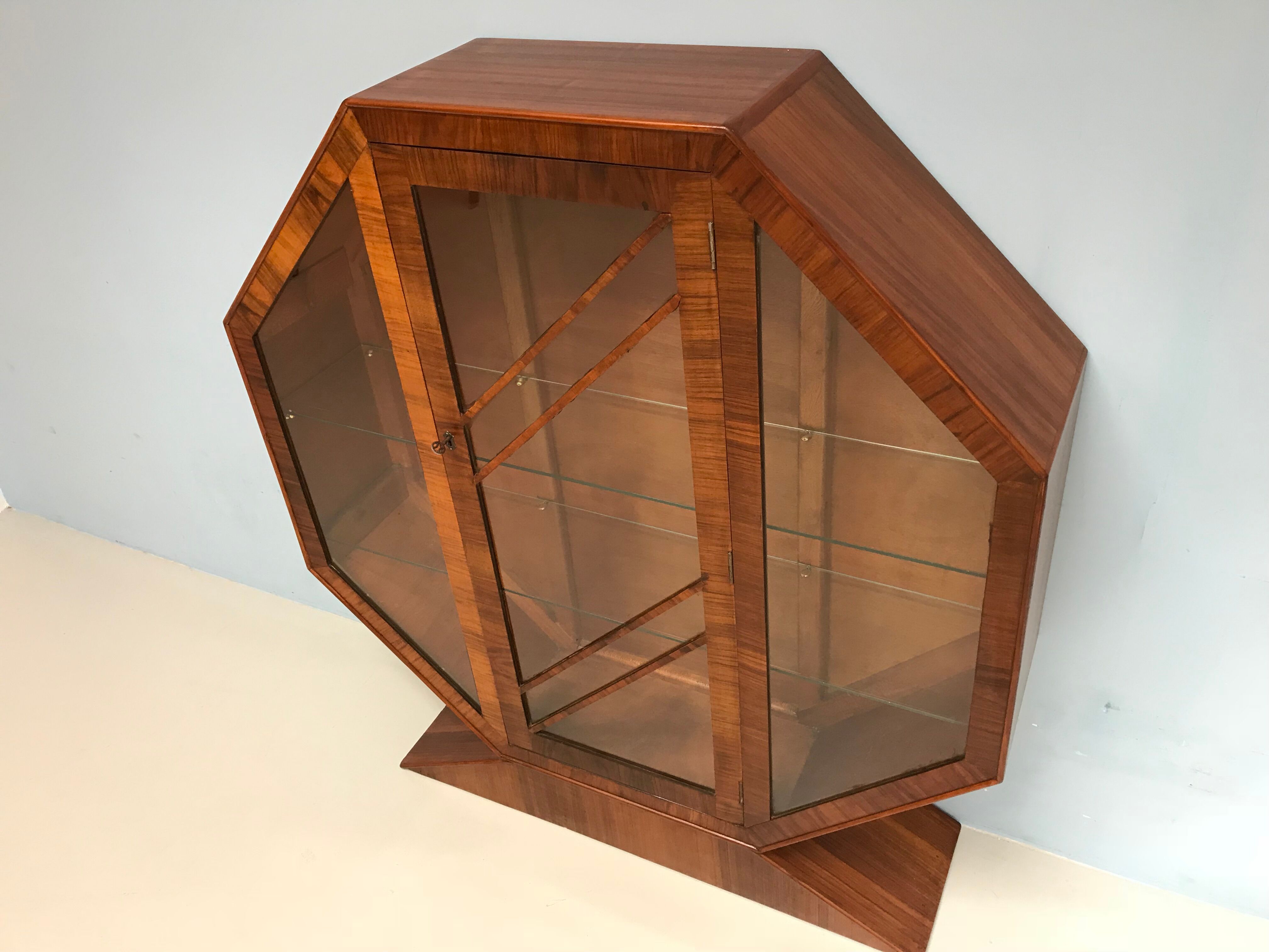 Art Deco display cabinet