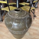 Old Asian tea jar