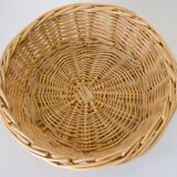 Round basket Wicker bread, fruit... "box"