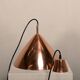 Solid Copper Ceiling Lamp by Lisa Johansson-Pape for Orno, Finland