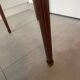 Directoire marquetry console in mahogany