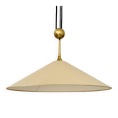 Large Adjustable Pendant Lamp with Counterweight by Florian Schulz