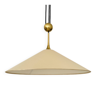 Large Adjustable Pendant Lamp with Counterweight by Florian Schulz