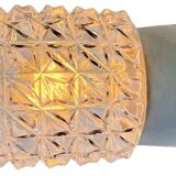 Vintage White Porcelain Ceiling Light, 1970s