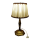 Pied de lampe a poser en laiton