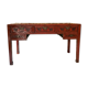 Ancient Chinese red laqué desk