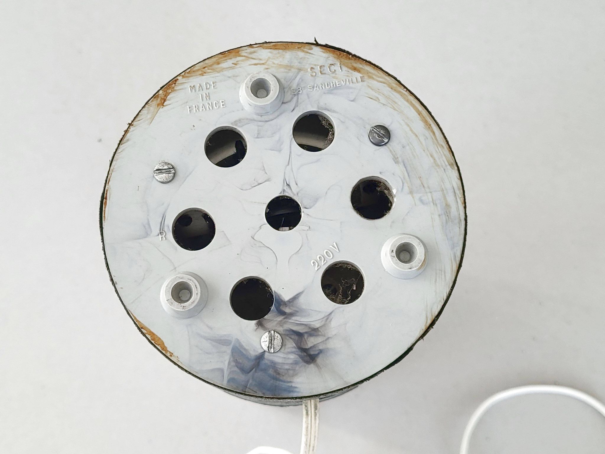 Paire de lampes Seci vintage 1960