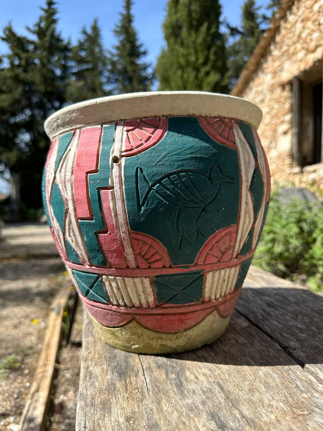 Pot, poterie en terre cuite