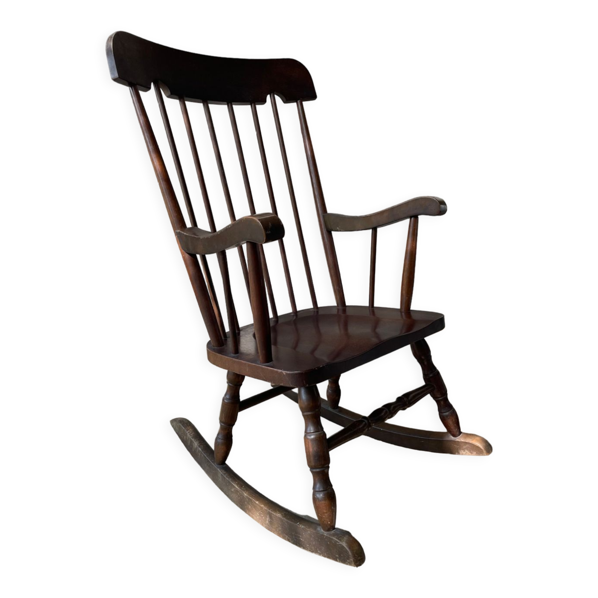 Rustic rocking chair