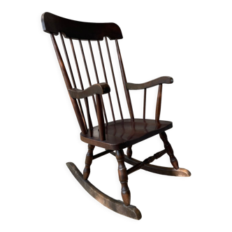 Rustic rocking chair