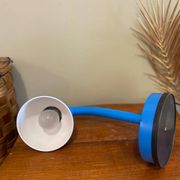 Vintage blue lamp