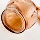 Old pink Empoli glass decanter 1960