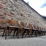 Série de 30 Chaises bistrot empillable