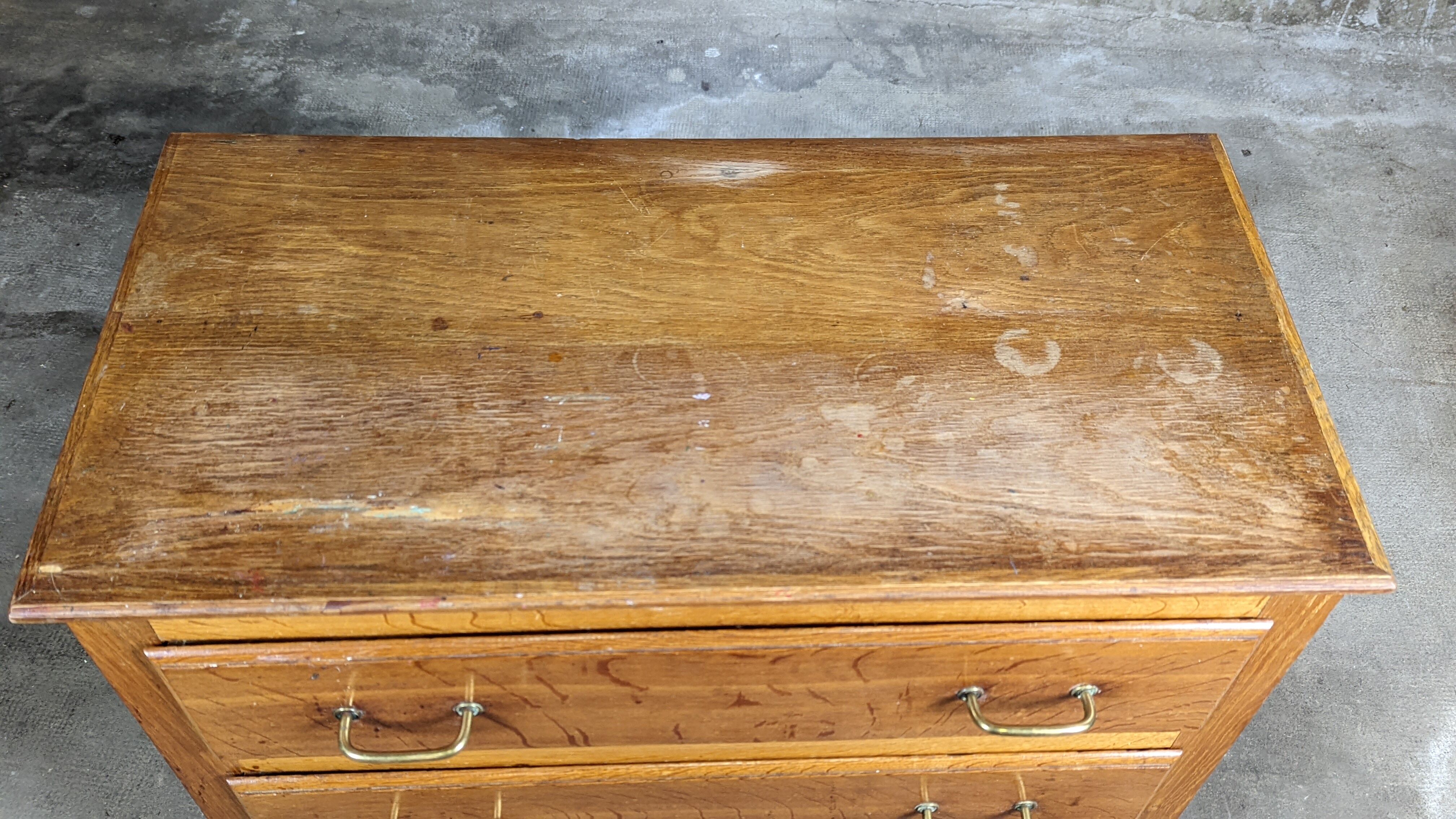 Commode pied compas scandinave
