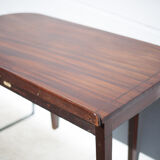 Wood console, marquetry, English furniture, James Reeve Ltd, wood furniture