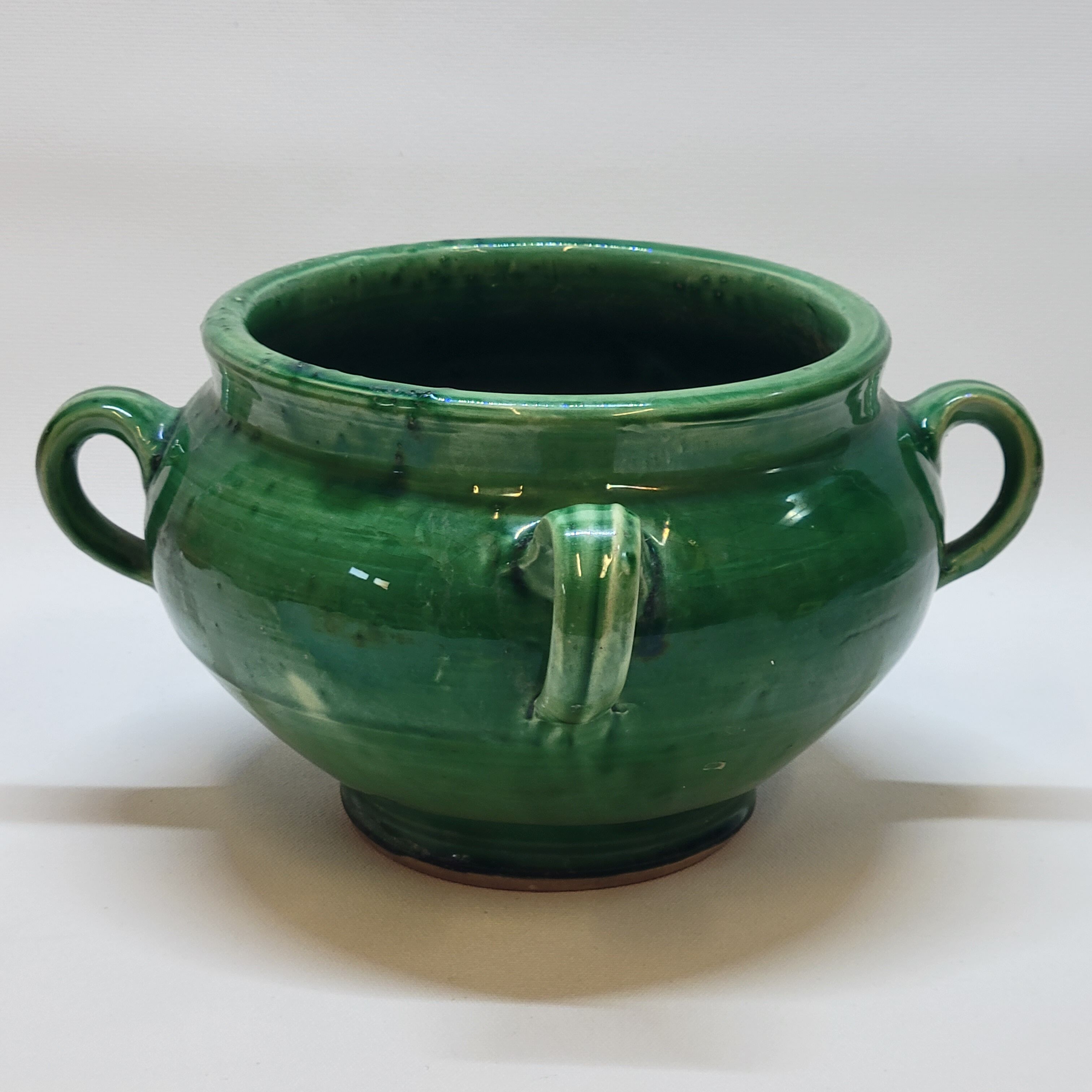 Green Glazed Terracotta Pottery