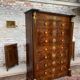 Dresser in mahogany flamed period Empire XIXth century