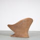 1970s Wicker Lotus chair from the Netherlands