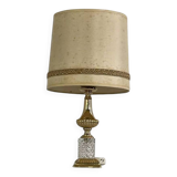 Brass and Crystal D'Albret lamp