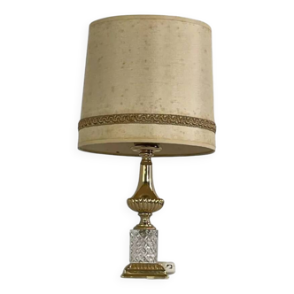 Brass and Crystal D'Albret lamp