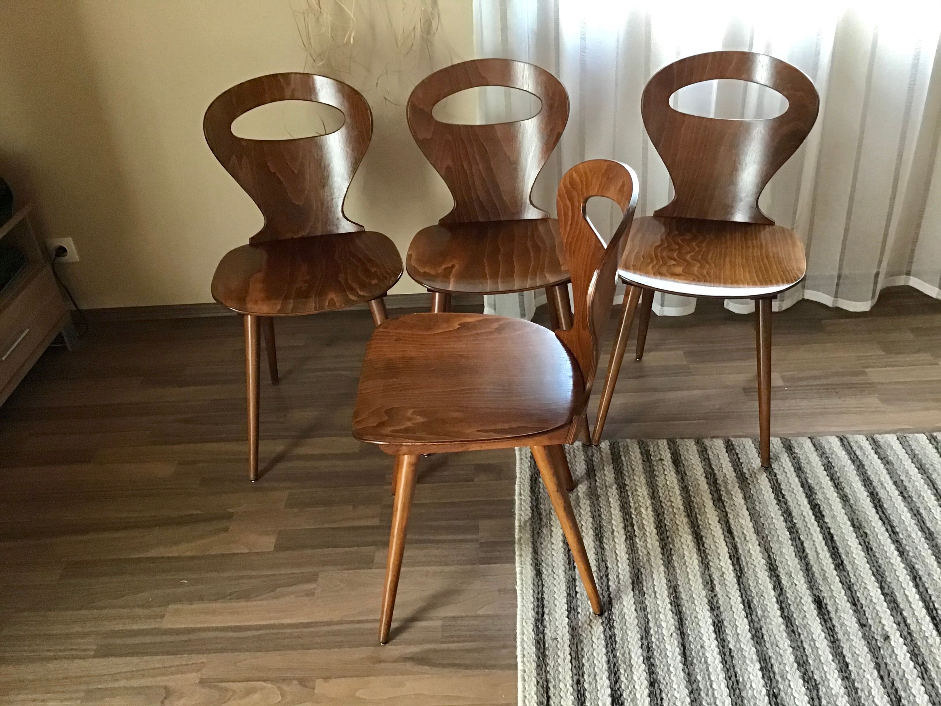4 Baumann chairs model ant