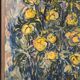 Swedish Oil on Canvas – “Flower” by S. Koskinen – Dated 1978
