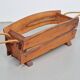 Brutalist Rope Magazine Rack, 1960s