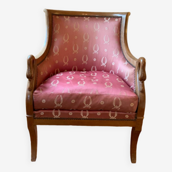 Empire style shepherdess armchair