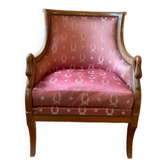 Empire style shepherdess armchair