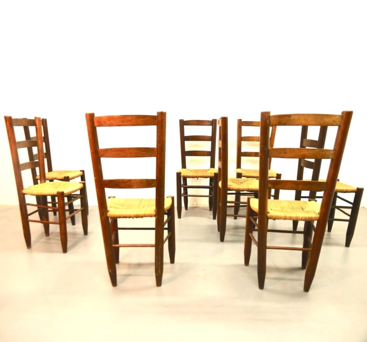 Rustic chairs 60/70