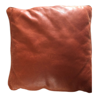 Coussin cuir