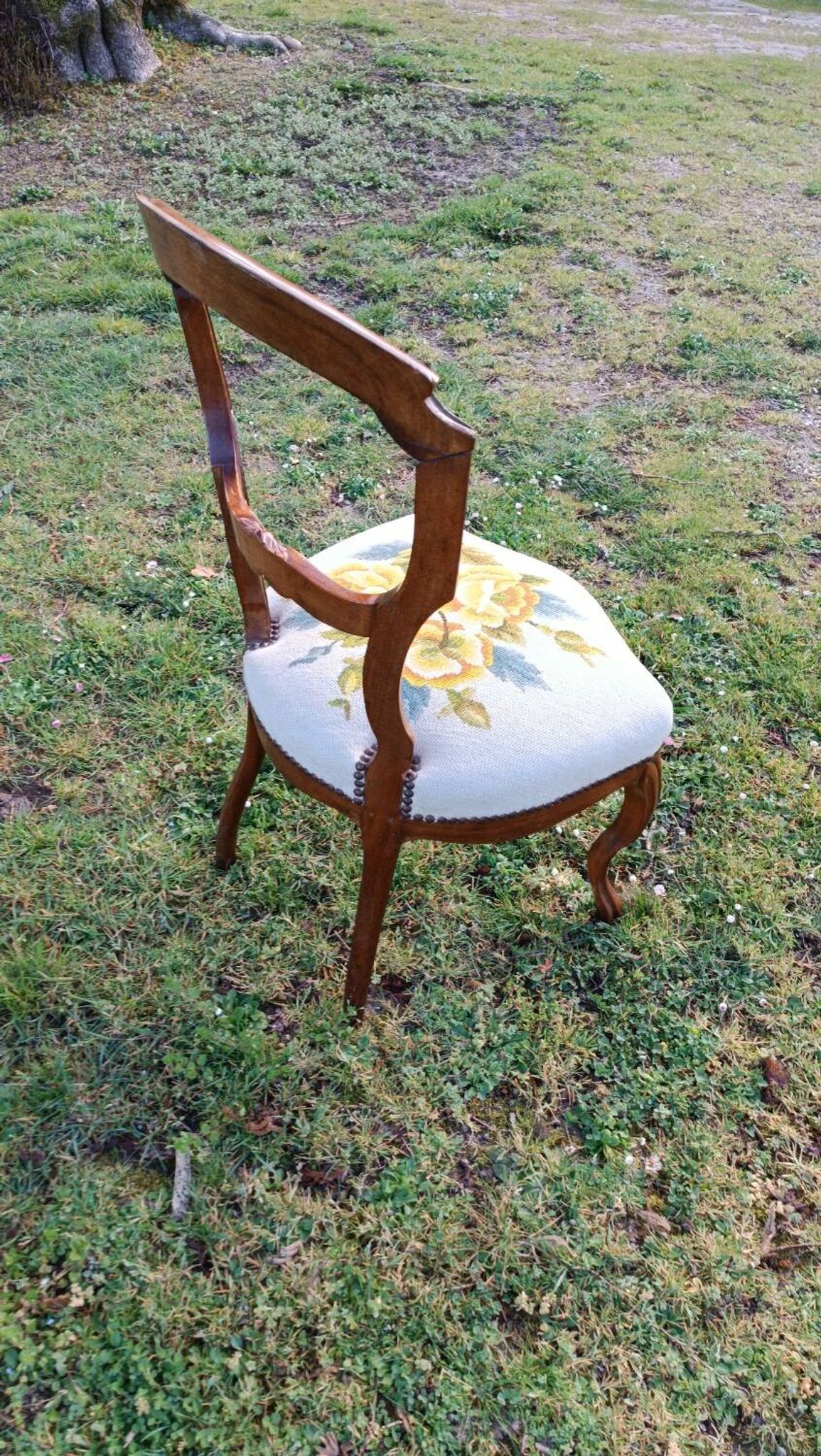 19th century mahogany chair