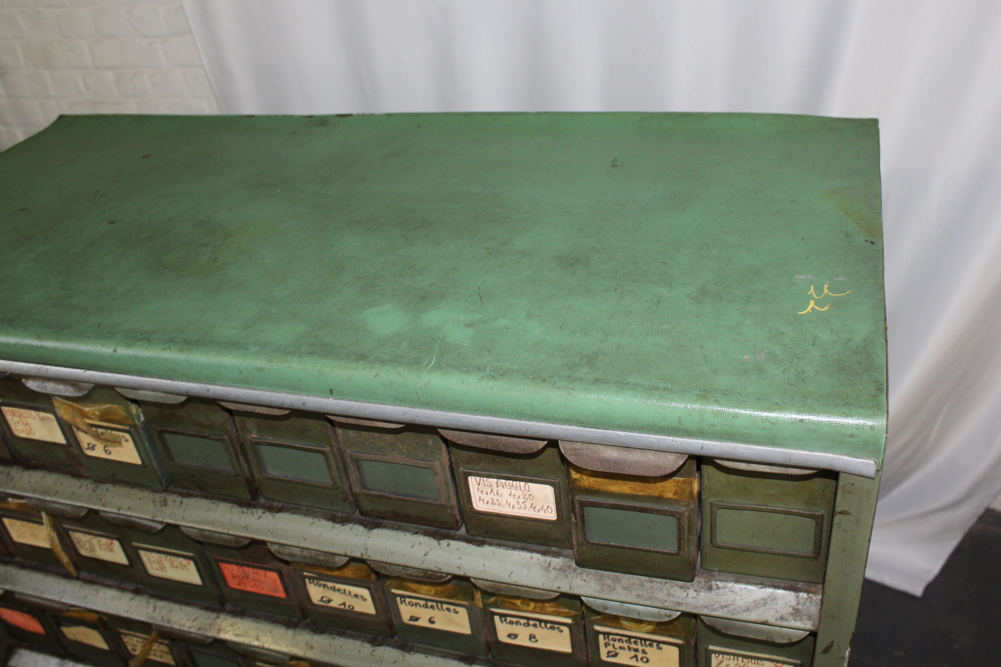Antique metal furniture, industrial furniture