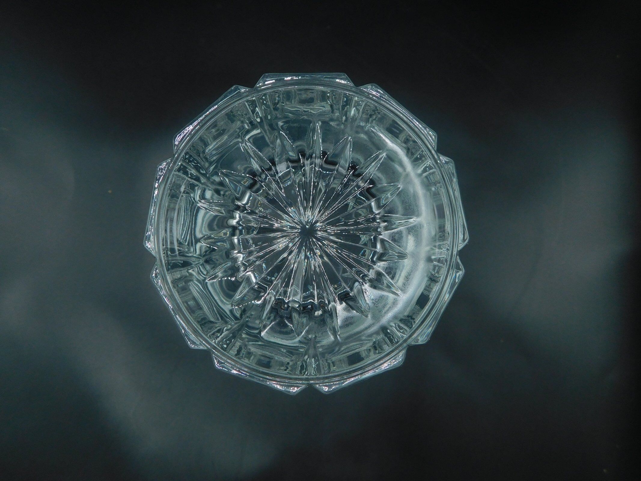 Bergerac solid crystal vase