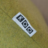 Pouf carré mobile koo vert
