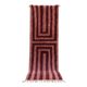Handmade Berber hallway rug, size 75 x 300 cm