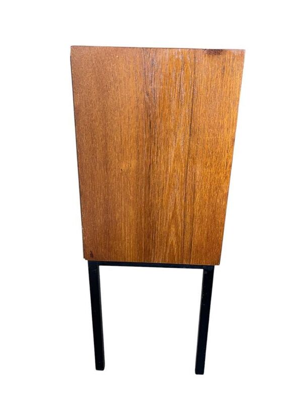 Banc en bois vintage / banc de téléphone / console