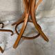 Coat rack swivel parrot Baumann bistro style 1960 curved wood