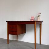 Small vintage Danish desk teak