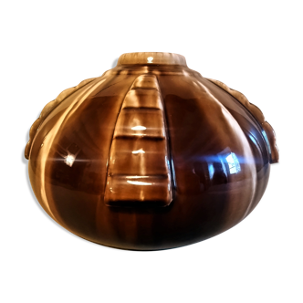 Glazed ceramic vase Elgé in Vierzon