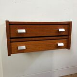 Pair of wall bedside tables