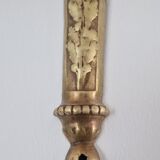Louis XVI style bronze wall lamp