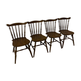 Lot de 4 chaises de bistrot