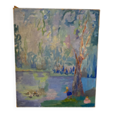 Enfants au lac XXE siècle