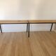Former school bench from the 60s, adult model