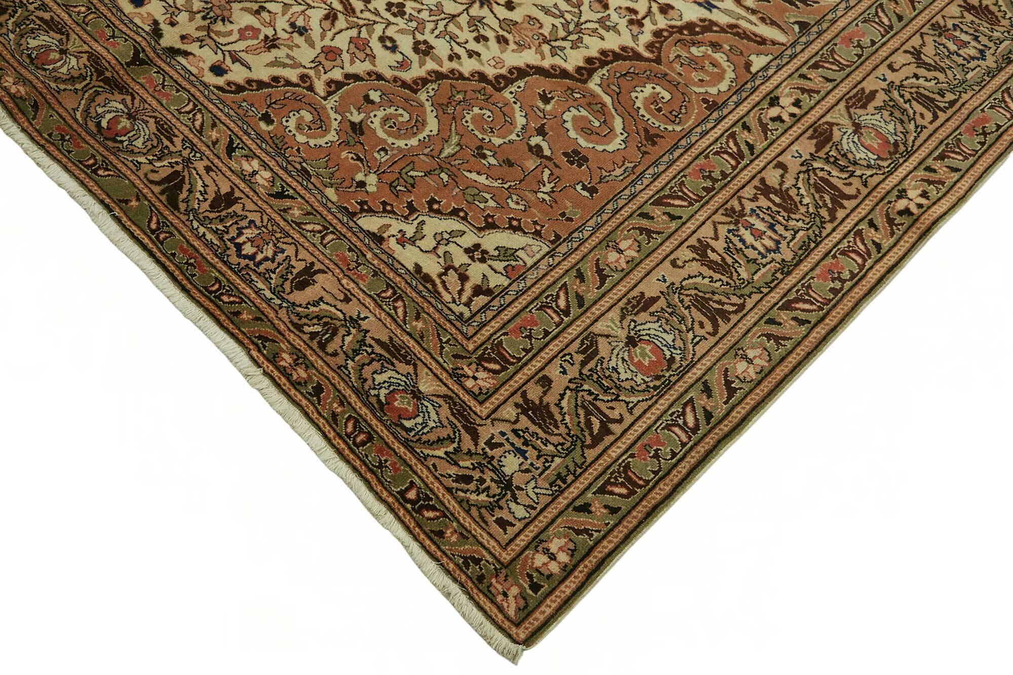 Turkish Wool Vintage Kayseri Rug 200 cm x 302 cm